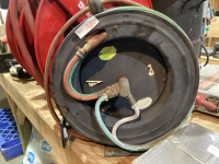 HOSE REEL WITH ACETYLENE 1/4&rdquo; HOSE