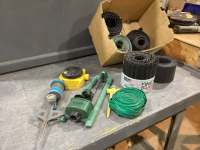 PLASTIC EDGING, SPRINKLERS, SOAKER HOSE