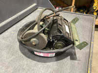 OIL PAN W/ELECTRIC MOTOR + GRINDER