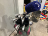 "GOLD EAGLE" GOLF BAG W/ (11) ASSORTED CLUBS - 2
