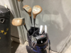 GOLF BAG & (10) MISC CLUBS - 2