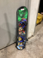 MARVEL HERO'S SNOWBOARD W/ BINDINGS