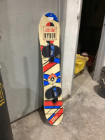 "SNOW RYDER" SNOWBOARD