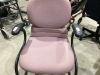 PINK OFFICE CHAIR - 2