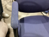 ROLLING OFFICE CHAIR - BLUE - 2