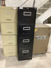 4- DRAWER LETTER SIZE FILING CABINET W/ KEY