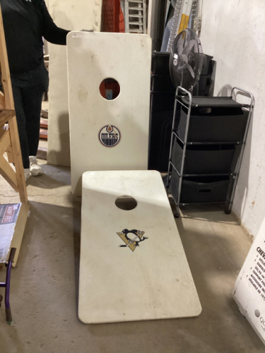 CORNHOLE GAMES - NO BEAN BAGS