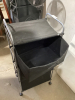 ROLLING STORAGE CART W/ FABRIC CUBBIES - 2