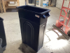 (3) PLASTIC GARBAGE CANS - (1) HIBOY WASTE CONTAINER, (2) SMALLER ONES - 2