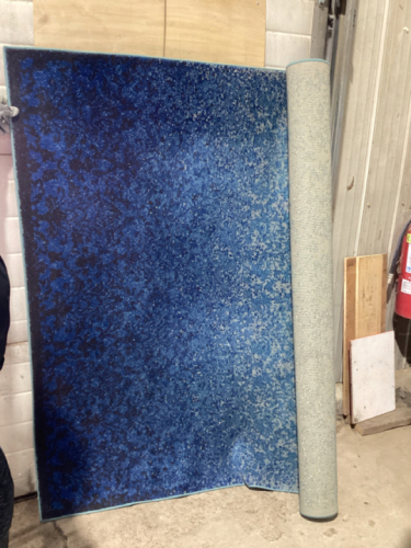 AREA RUG - BLUE TONES
