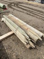 Small Bundle of six and 7 foot post