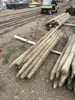 Small bundle of 3&rdquo; x 6&rsquo; driver post