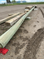 40 to 45 foot treated power pole