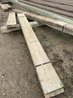 (2) 10&rsquo; foot treated 3 x 12