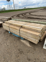 Bundle of treated 4 x 4
