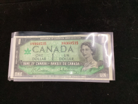 CANADA 1967 $1 BILL