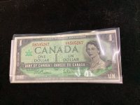 CANADA 1967 $1 BILL
