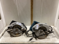 2 ELECTRIC CIRCULAR SAWS