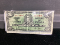CANADA 1937. $1 BILL