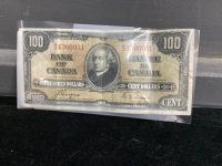 CANADA - 1937. $100 BILL