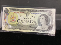 CANADA 1973. $1 BILL
