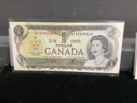 CANADA 1973. $1 BILL