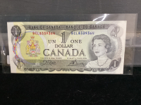 CANADA 1973. $1 BILL
