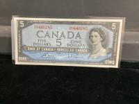 CANADA 1954 $5 BILL