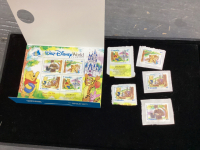 (2) WINNIE THE POOH SOUVENIER STAMPS & (1) BOOKLET -1914/25/26/1996