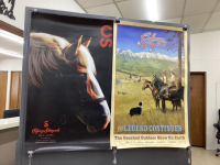 (2) STAMPEDE POSTERS - 2004 AND 2014