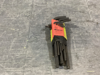(2) SNAP-ON BALL END HEX KEY SET - SAE + METRIC