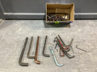 BOX W/ ASSORTED ALLEN WRENCHES