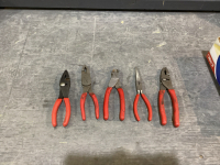 5 PIECE SNAP-ON PLIER SET