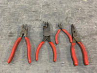 SET OF 4 SNAP-ON PLIERS