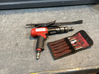 SNAP-ON AIR HAMMER, SNAP-ON AIR HAMMER BIT SET, MAC AIR CHISELS/PUNCHES