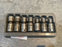 (6) SNAP-ON 3/8&rdquo; DRIVE IMPACT SWIVEL SOCKETS, (1) MAC 13MM IMPACT SWIVEL SOCKET