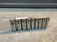 JOHN DEERE 9 PIECES CHROME DEEP SOCKETS SAE