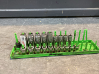MAC DEEP SOCKETS, SNAP-ON SHALLOW SOCKETS -3/8 DRIVE -METRIC