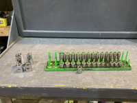 SNAP-ON 1/2&rdquo; DRIVE DEEP + SHALLOW SOCKETS - METRIC, PLUS 4 MILWAUKEE SOCKETS