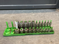MAC DEEP SOCKETS , SNAP-ON SHALLOW SOCKETS SAE 3/8&rdquo; DRIVE
