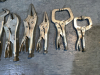 BOX OF (8) MAC TOOLS LOCKING PLIERS AND (2) VISE GRIPS - 4