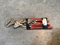SET OF SNAP-ON, MAC, MAC KNIPEX, KNIPEX WATER PUMP PLIERS