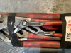 SET OF SNAP-ON, MAC, MAC KNIPEX, KNIPEX WATER PUMP PLIERS - 2