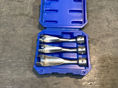 CTA - 3 PIECE INJECTOR LINE SOCKETS 1/2&rdquo; DRIVE