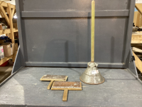 VINTAGE WOOL CARDERS & HAND CLOTHES WASHING AGITATOR