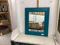 WOOD FRAMED MIRROR