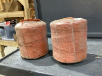 (2) ROLLS ORANGE BALER TWINE