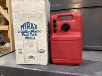 MIRAX 3-GALLON PLASTIC FUEL TANK