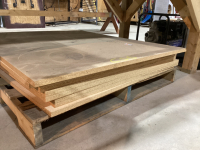 (8) SHEETS PARTICLE BOARD - 3/4"