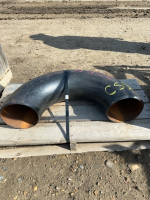 8 inch diameter steel 180* pipe